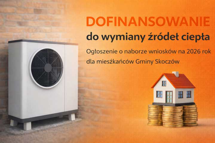 Dofinansowanie do wymiany źródeł ciepła w Gminie Skoczów - program wsparcia dla mieszkańców