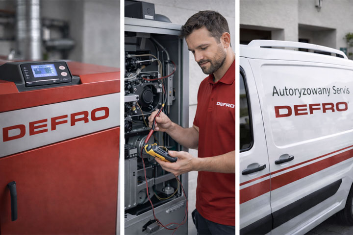 Autoryzowany serwis DEFRO – przegląd i serwis kotła grzewczego wykonywany przez certyfikowanego serwisanta